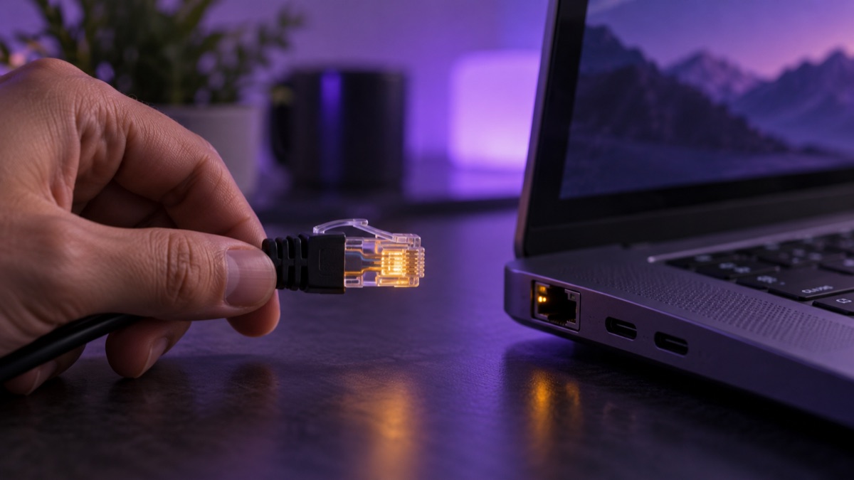 网线断开与电脑的连接中断主题示意